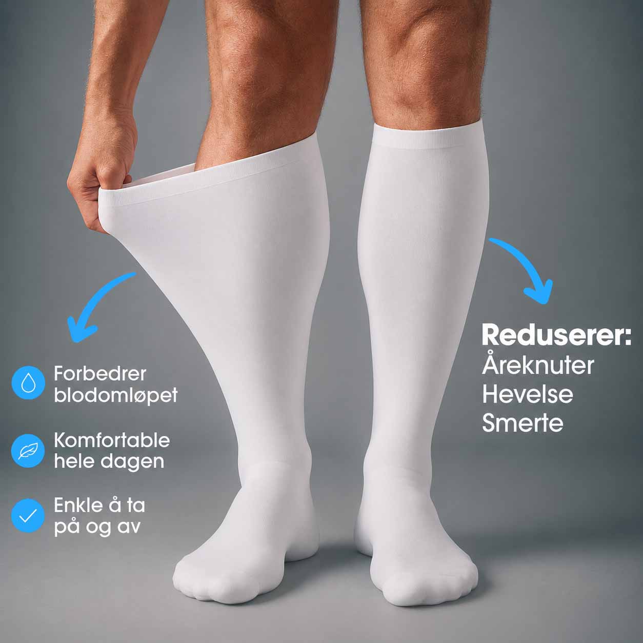 FlowSocks™ - Støttesokker